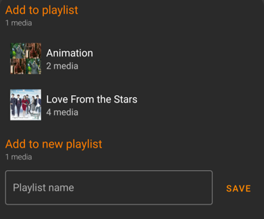 Save Playlist