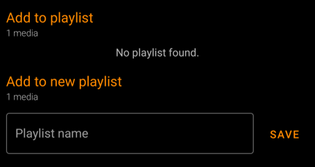 Save Playlist